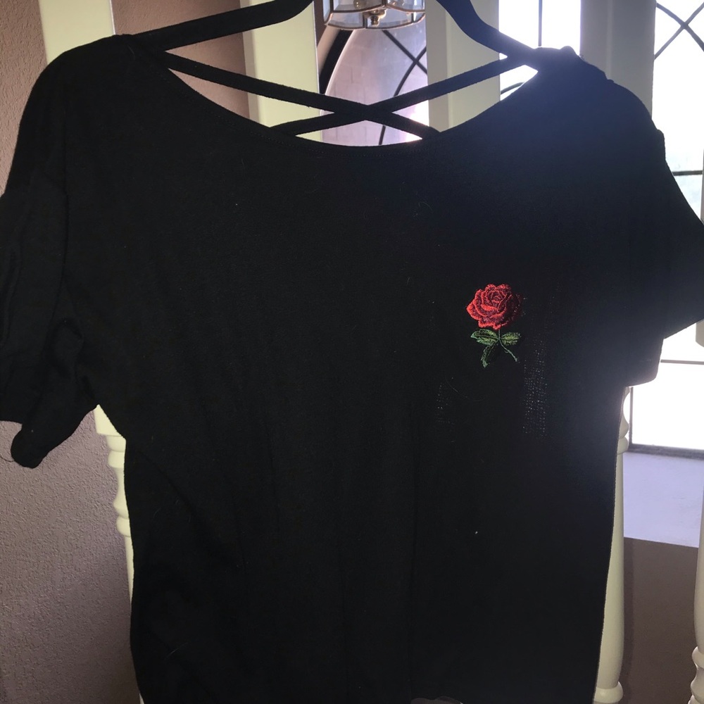 Rose t shirt